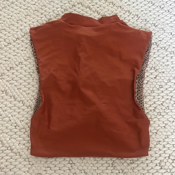 ACACIA Swim Amalfi Bikini Top & Bottom | burnt orange - Picture 4 of 5